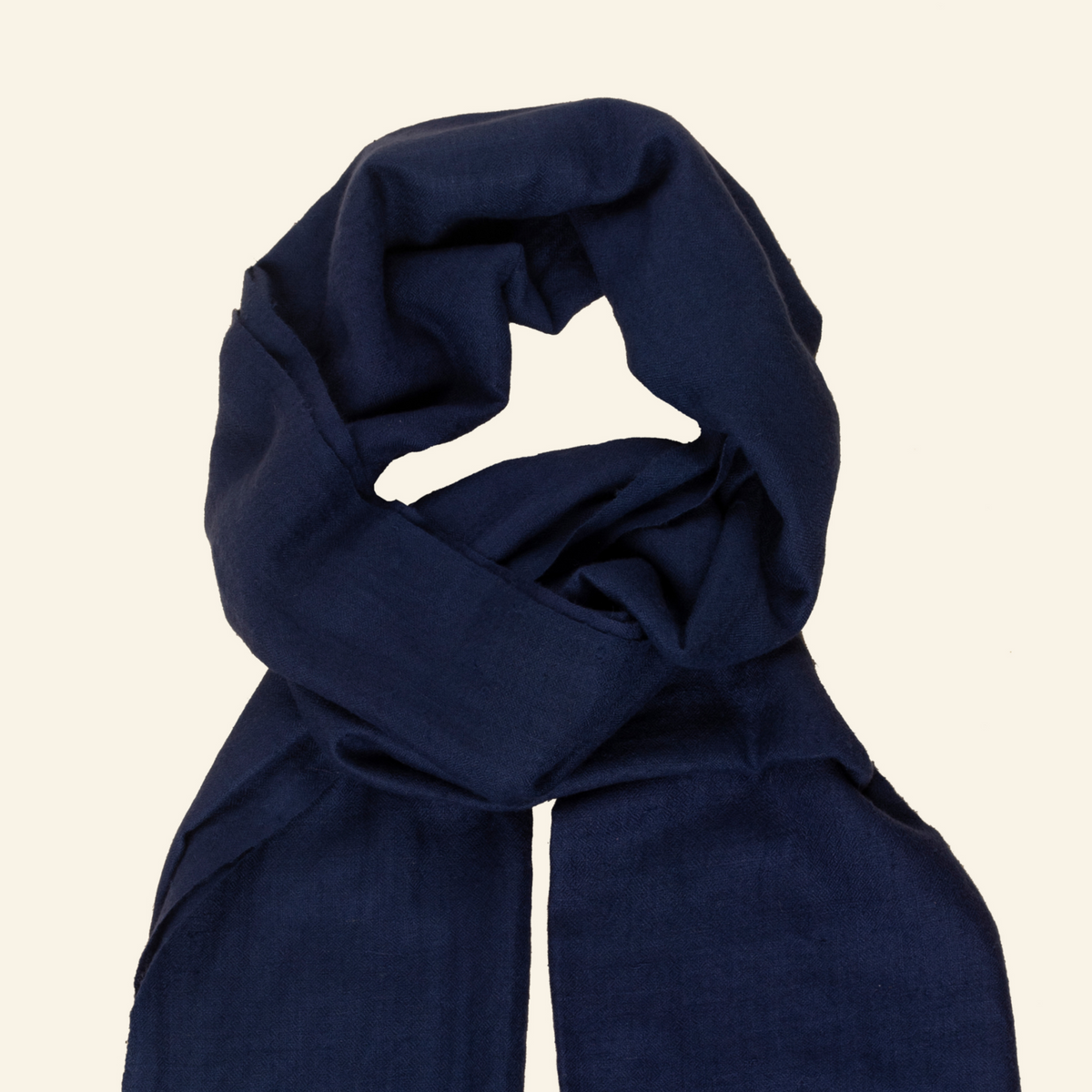 Men s Navy Blue Cashmere Scarf HeritageModa