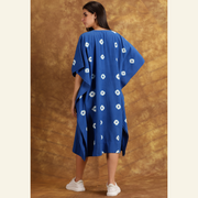Sapphire Blue Kaftan Dress