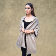 Buy Beige Natural Cashmere Scarf