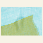 Summer Dip-Dye Linen Scarf - HeritageModa